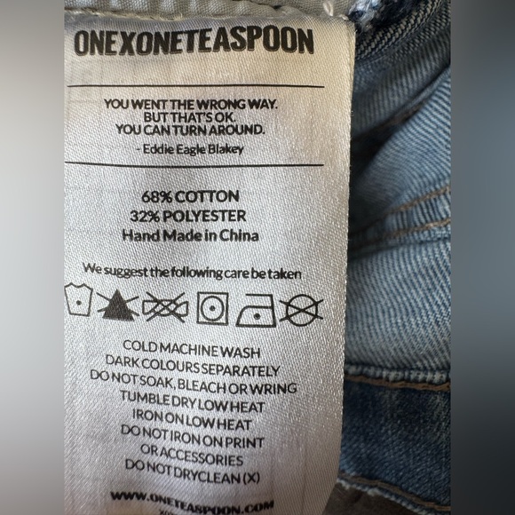 One Teaspoon Awesome Baggie Jeans - Picture 7 of 8